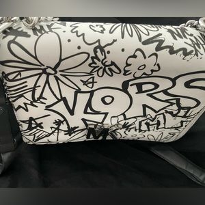 Michael Kors graffiti print handbag